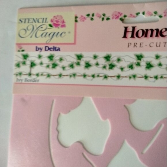 Delta Home Stencil Ivy Border Pre-Cut Walls Furniture Craft - Picture 9 of 9